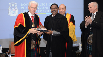 Honorary fellowship by RCPS